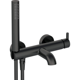 BATERIA WANNOWA Z ZESTAWEM PRYSZNICOWYM NERO BQS N11M
