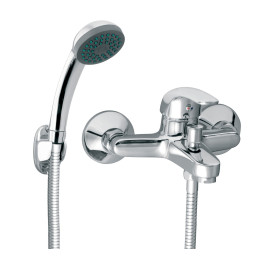 VASTO BATERIA WANNOWA Z ZESTAWEM NATRYSKOWYM, CHROM
