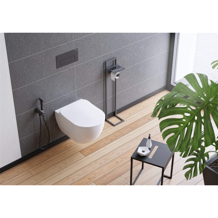 MISKA WC Z DESKĄ BEZKOŁNIERZOWA BIAŁY CDED6ZPW