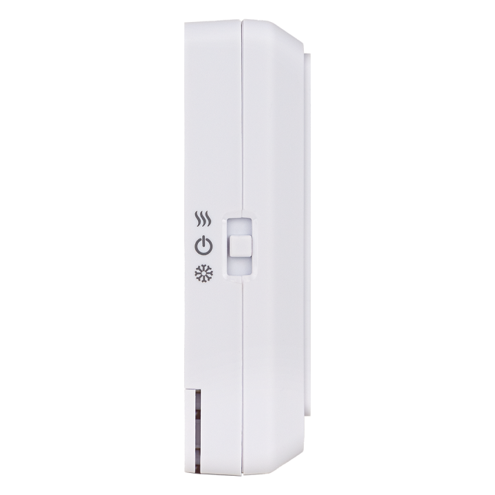 DOBOWY, PRZEWODOWY REGULATOR TEMPERATURY, 230V, BIAŁY