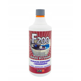 PŁYN F200 1L DO ODKAMIENIANIA SPŁUCZEK W WC FAREN