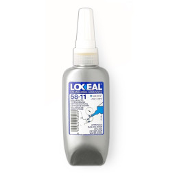 KLEJ ANAEROBOWY LOXEAL 58-11 50 ML DO GWINTÓW - GAZ - TRUDNODEMONTOWALNY
