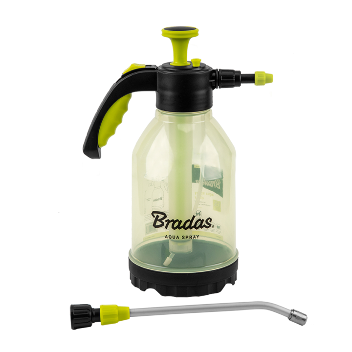 Opryskiwacz ciśnieniowy 2l AQUA SPRAY CLEAR + lanca Bradas