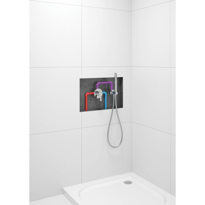 WĄŻ PRYSZNICOWY - 150 CM SILvER NDA 351W