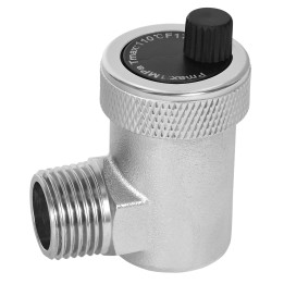 ODPOWIETRZNIK AUTOMATYCZNY 1-2" KĄTOWY, NIKLOWANY