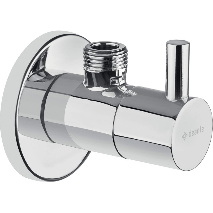 ZAWÓR KĄTOWY Z GŁOWICĄ CERAMICZNĄ 1/2" - 3/8" - OKRĄGŁY CHROM VFA B62R