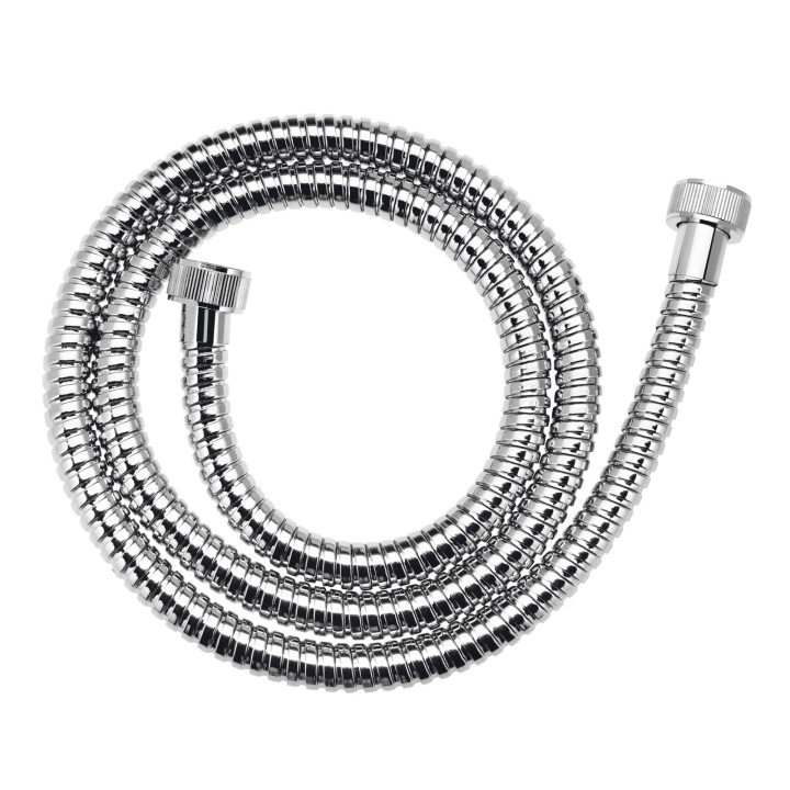 WĄŻ NATRYSKOWY W OPLOCIE METALOWYM L - 200CM, CHROM