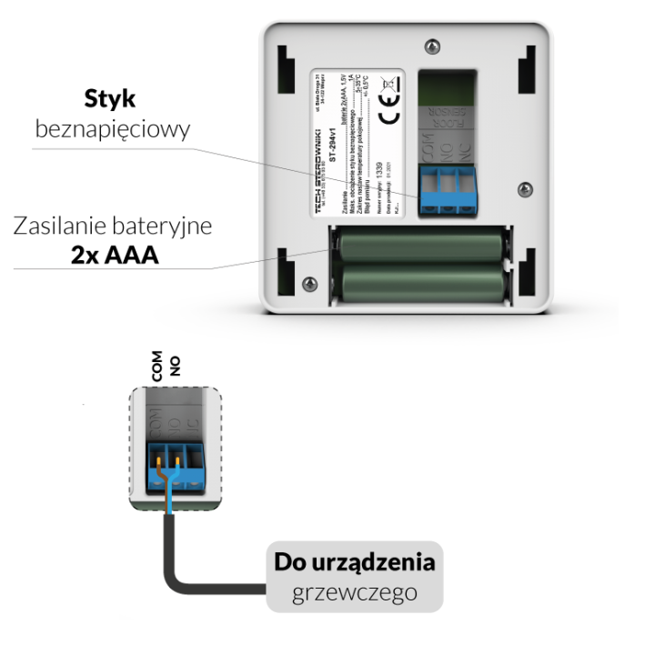 REGULATORY DWUSTANOWE - ST-294 v1 BIAŁY