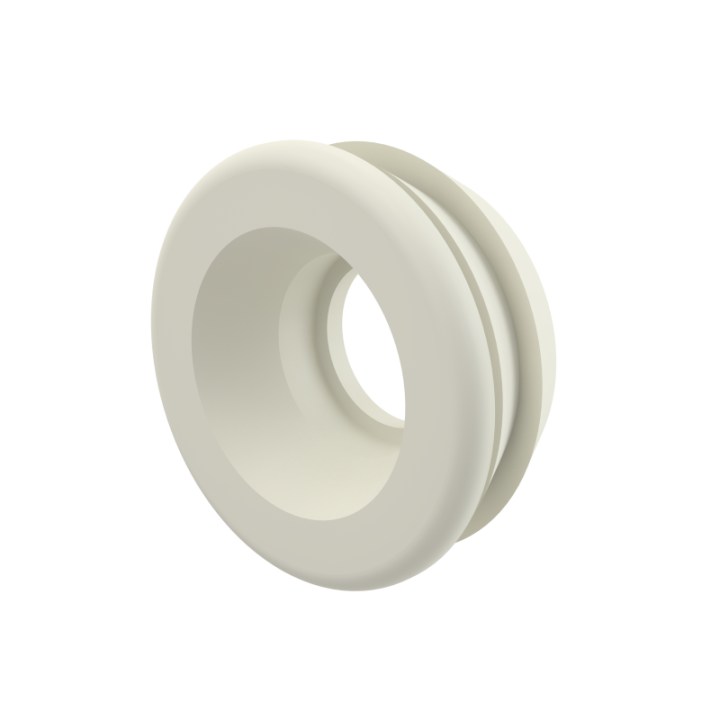BIAŁA REDUKCJA GUMOWA 60/32 MM DO DOSTOSOWANIA ŚREDNICY RURY Z USZCZELKĄ