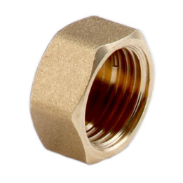 ZAŚLEPKA MOSIĘŻNA 1-2" ŻÓŁTA