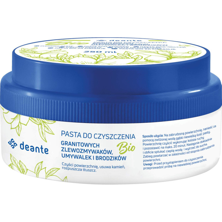 PASTA DO CZYSZCZENIA ZLEWOZMYWAKÓW, UMYWALEK I BRODZIKÓW GRANITOWYCH - 250 ML ZZZ 000F