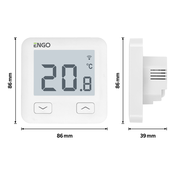 STEROWNIK ROLET ZIGBEE DO SYSTEMU ENGO SMART PODTYNKOWY