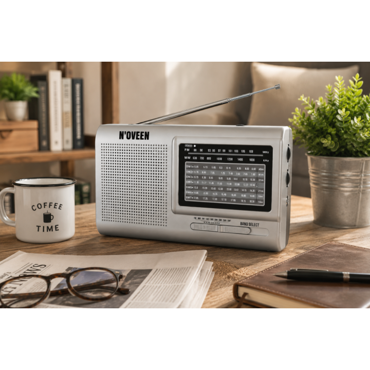 RADIO PRZENOŚNE NOvEEN PR651 SILvER***EOL