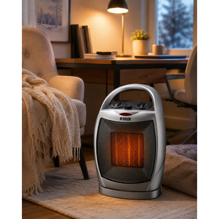 TERMOWENTYLATOR CERAMICZNY PTC09 NOvEEN OSCYLACJA