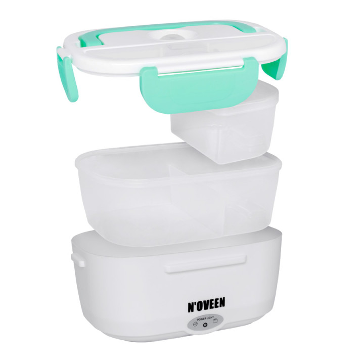 Lunch Box Noveen LB330 Mint Pojemnik Elektryczny 230V Podgrzewany Obiad