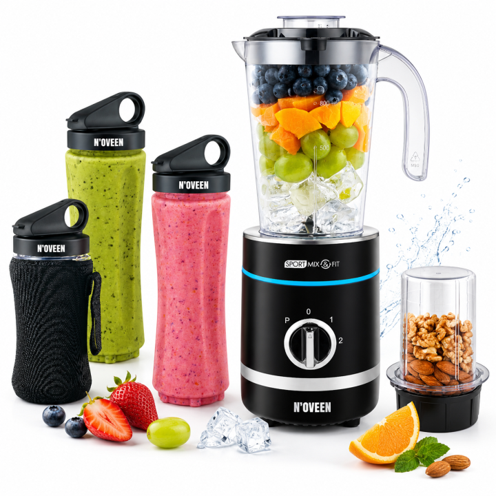 BLENDER NOvEEN SPORT MIX & FIT SB2000 XLINE BLACK KIELICH