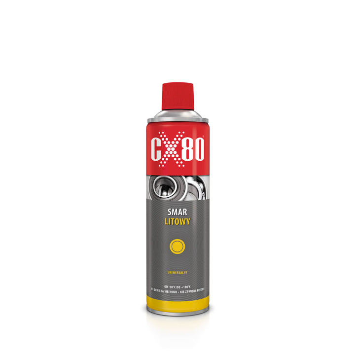 CX80 SMAR LITOWY - UNIWERSALNY W SPRAYU 500ML - SUPREME GEAR PROTECTOR