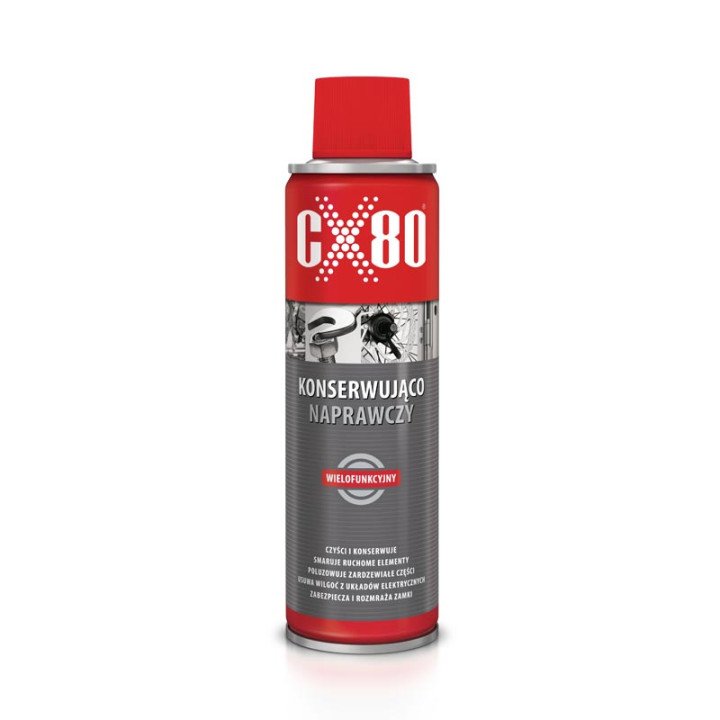 CX80 PŁYN KONSERWUJĄCO-NAPRAWCZY TEFLON WIELOFUNKCYJNY 250 ML EFEKTYWNY SMAR