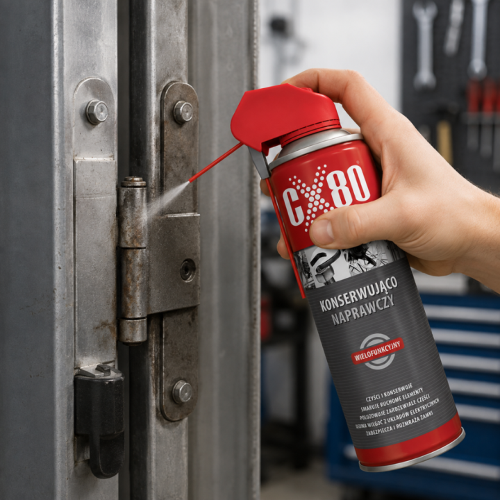 CX80 PŁYN KONSERWUJĄCO-NAPRAWCZY 500 ML DUO SPRAY ŁATWIEJSZA APLIKACJA PROTECTORAX