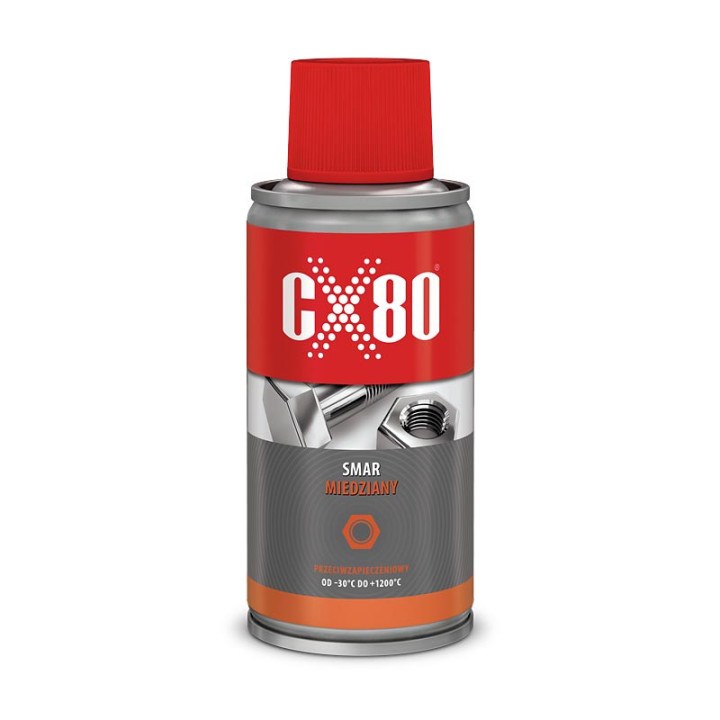 CX80 SMAR MIEDZIANY 150ML - EKSTREMALNY OCHRONNY SMAR PRZECIWZAPIECZENIOWY