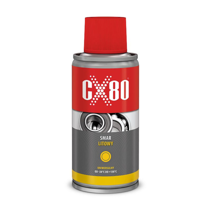 CX80 SMAR LITOWY 150ML - NIEZAWODNY SMAR NA EKSTREMALNE WARUNKI