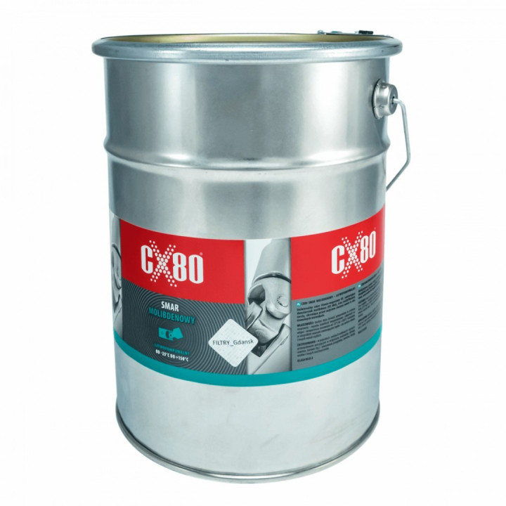 CX80 SMAR MOLIBDENOWY 5KG - ŁATWOPOMPOWALNY I ODPORNY NA WILGOĆ - PROTRUCK MAX​
