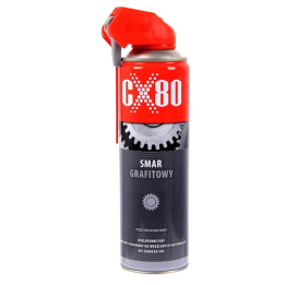 CX80 SMAR GRAFITOWY 500ML SPRAY PRZECIWZATARCIOWY PREMIUM TECH 600°C