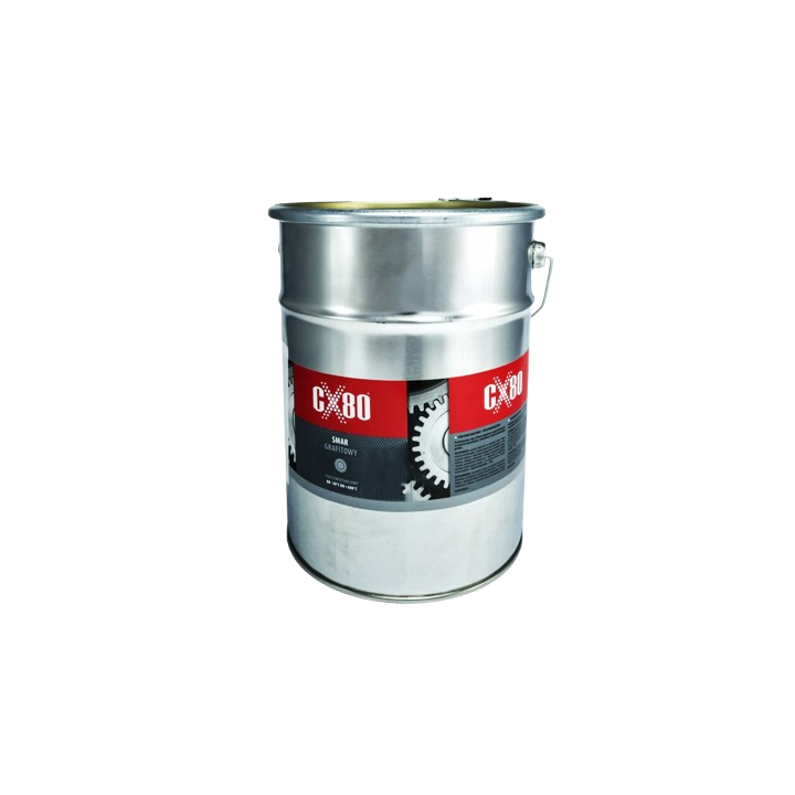 CX80 SMAR GRAFITOWY 5KG - ZALETY DLA PRZEMYSŁU I CIĘŻKICH MASZYN
