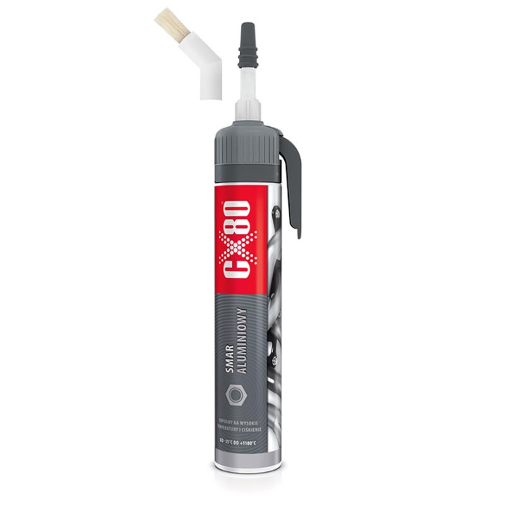 CX80 - SMAR ALUMINIOWY 210G PRZECIWZAPIECZENIOWY WYSOKOTEMP ALUMINIUM+