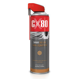CX80 SMAR DO LIN I KÓŁ ZĘBATYCH 500ML SPRAY, ODPORNY NA WYSOKIE TEMPERATURY