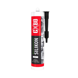 CX80 SILIKON BIAŁY 310ML – PROFESJONALNY USZCZELNIACZ BUDOWLANY
