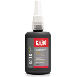CX80 RC38 KLEJ ANAEROBOWY 50ML ZIELONY - PROFESJONALNY MONTAŻ ŁOŻYSK I PIERŚCIENI