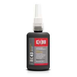 CX80 RC43 50ML NIEBIESKI - KLEJ ANAEROBOWY DO GWINTÓW ŚREDNIEJ MOCY