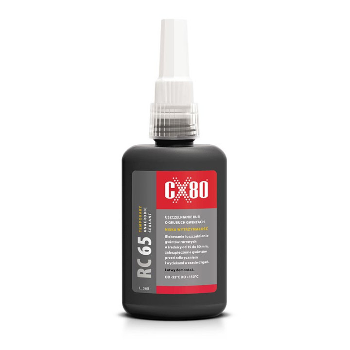 CX80 RC65 50ML USZCZELNIACZ ANAEROBOWY DO RUR O GRUBYCH GWINTACH PRO+