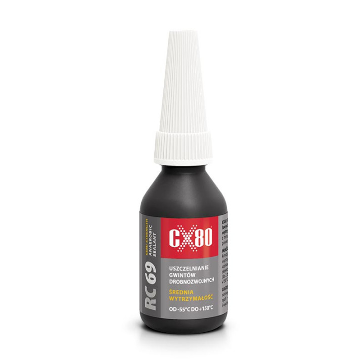 CX80 RC69 10ML BRĄZOWY - USZCZELNIACZ DO GWINTÓW METALOWYCH PRO-SEAL