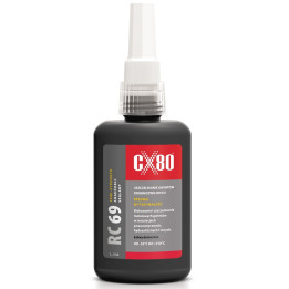 CX80 RC69 50ML BRĄZOWY USZCZELNIACZ DO GWINTÓW METALOWYCH - BEZPIECZNE USZCZELNIENIE GWINTÓW