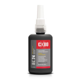 CX80 RC74 50ML POMARAŃCZOWY - KLEJ ANAEROBOWY DO PŁASKICH POWIERZCHNI - USZCZELNIACZ METALOWY