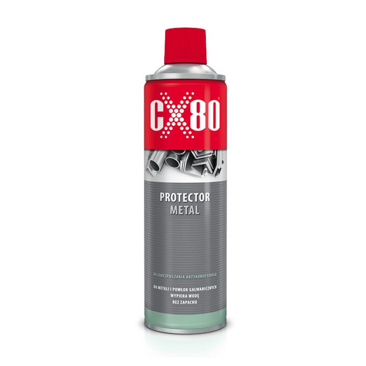 CX80 PROTECTOR METAL 500ML - DŁUGOTRWAŁA OCHRONA ANTYKOROZYJNA METALU