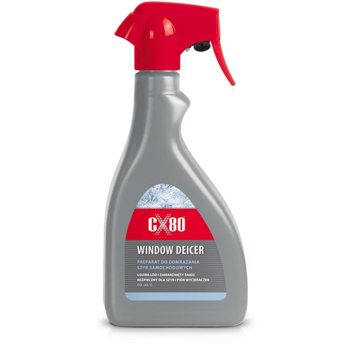 CX80 WINDOW DEICER 600ML - SKUTECZNY ODMRAŻACZ DO SZYB - ZIMOWY RATUNEK