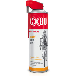 CX80 BIKE CHAIN LUBE DRY 500ML DUO SPRAY - SUCHY SMAR ROWEROWY PREMIUM