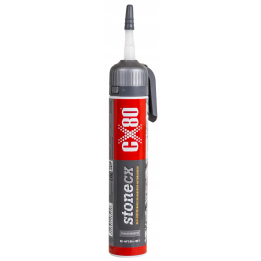 CX80 STONECX KLEJ DO KAMIENIA BEZBARWNY 210G - PROFIL SILIKON USZCZELNIAJĄCY