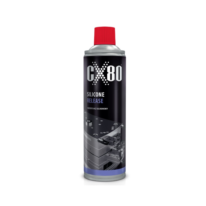 CX80 ROZDZIELACZ SILIKONOWY DO FORM SILICONE RELEASE 500ML SPRAY PROFESJONALNY