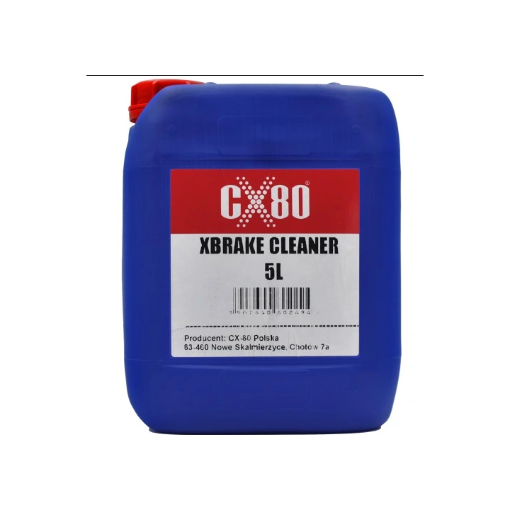 CX80 XBRAKE CLEANER 5L - PROFESJONALNY ŚRODEK DO CZYSZCZENIA HAMULCÓW