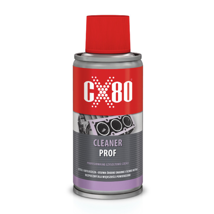 CX80 CLEANER PROF 150ML - PROFESJONALNY PREPARAT DO ODTŁUSZCZANIA POWIERZCHNI