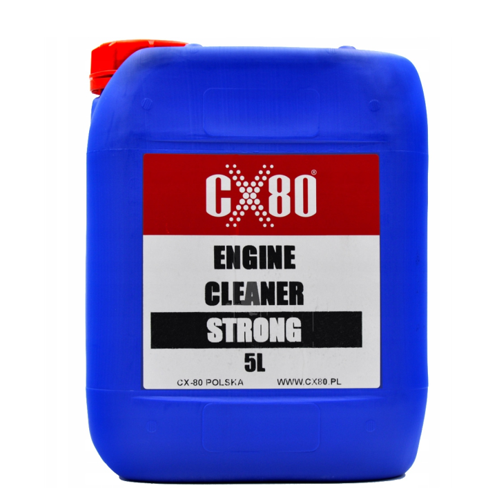 CX80 ENGINE CLEANER STRONG 5L - PREPARAT DO MYCIA SILNIKÓW - SUPER MOC CZYSZCZĄCA