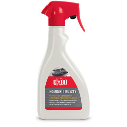 CX80 KOMINKI I RUSZTY 600ML PREPARAT DO CZYSZCZENIA KOMINKÓW PREMIUM PLUS