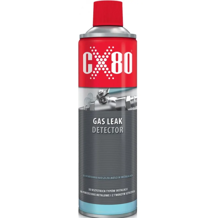 CX80 TESTER SZCZELNOŚCI 500ML - DETEKTOR NIESZCZELNOŚCI GAZÓW PROΔTECTOR