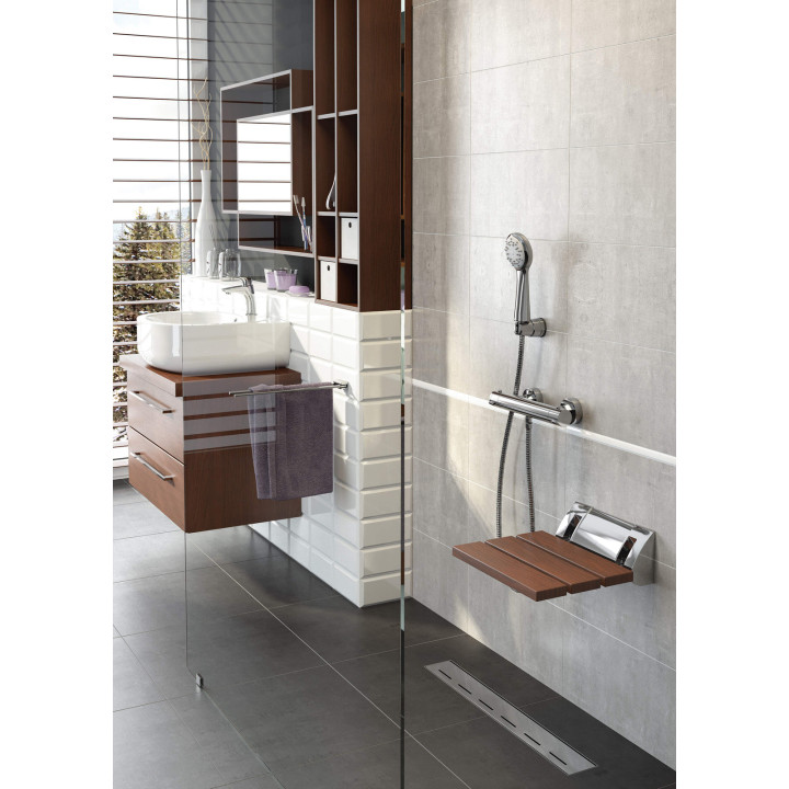Bateria prysznicowa termostatyczna - okrągła chrom BCB 04BT