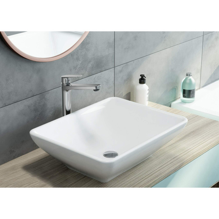 Bateria umywalkowa wysoka stała chrom Jasmin BGJ 021K