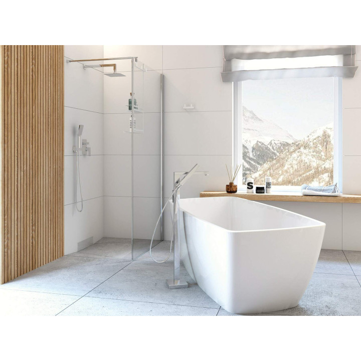 Ścianka prysznicowa / walk-in systemu Kerria Plus 80 cm chrom KTS 038P